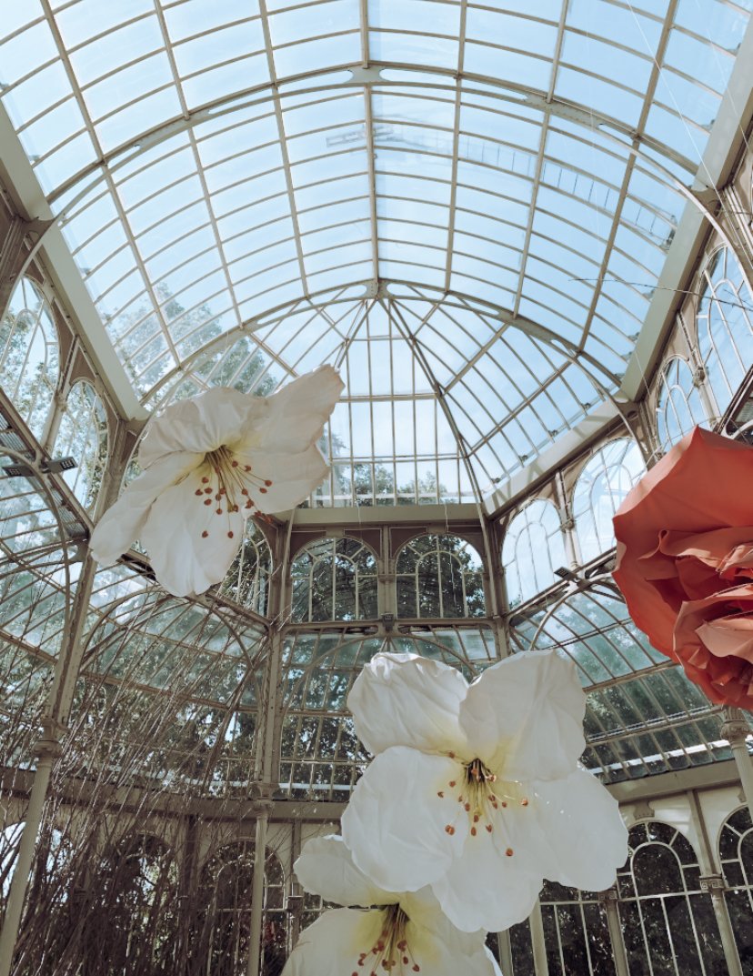 quotes about madrid MAdrid Palacio de Cristal Flower Exposition