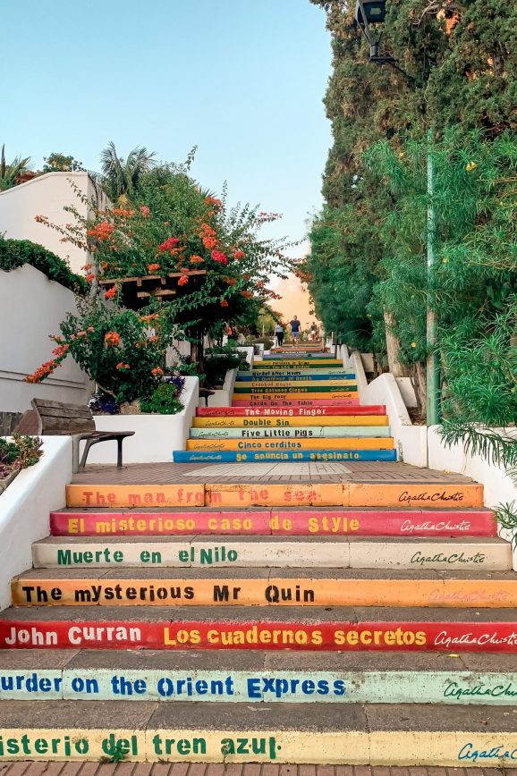 stairs agate christie puerto de la cruz