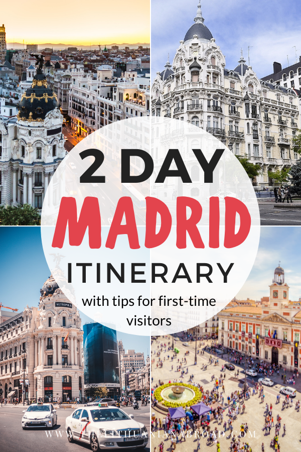 spend 2 days in madrid title photo