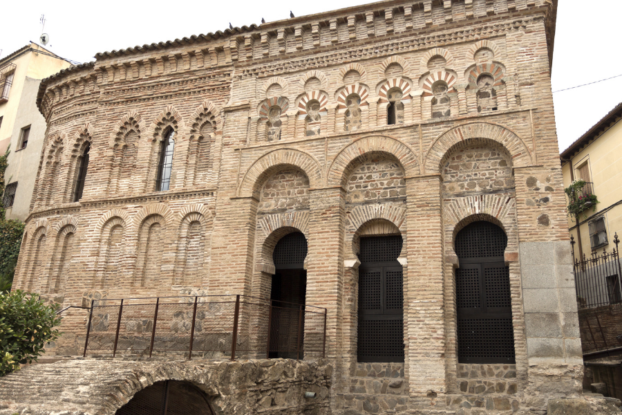 Mosque of Cristo de la Luz one day in Toledo