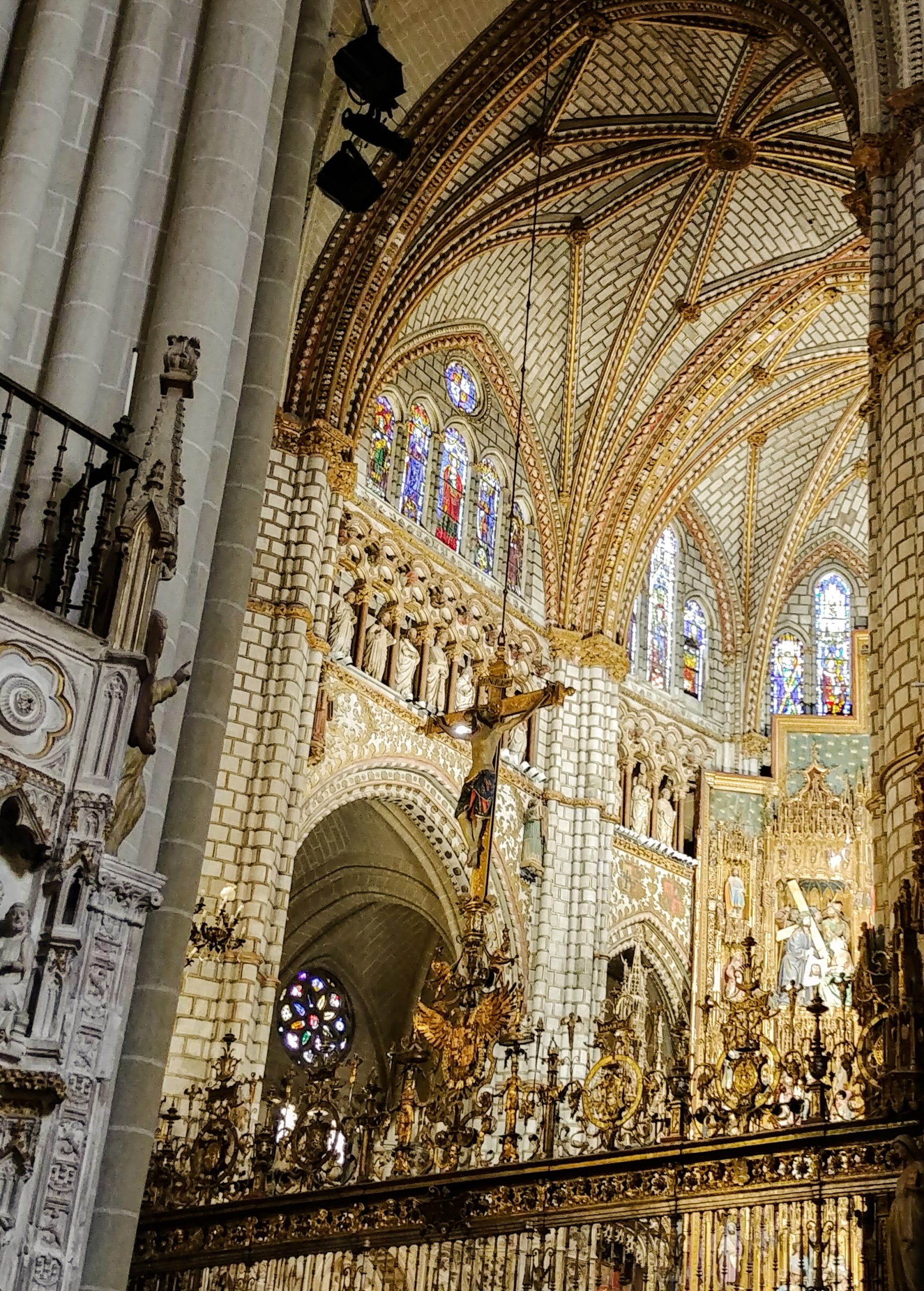 cathedral of Toledo one day in toledo