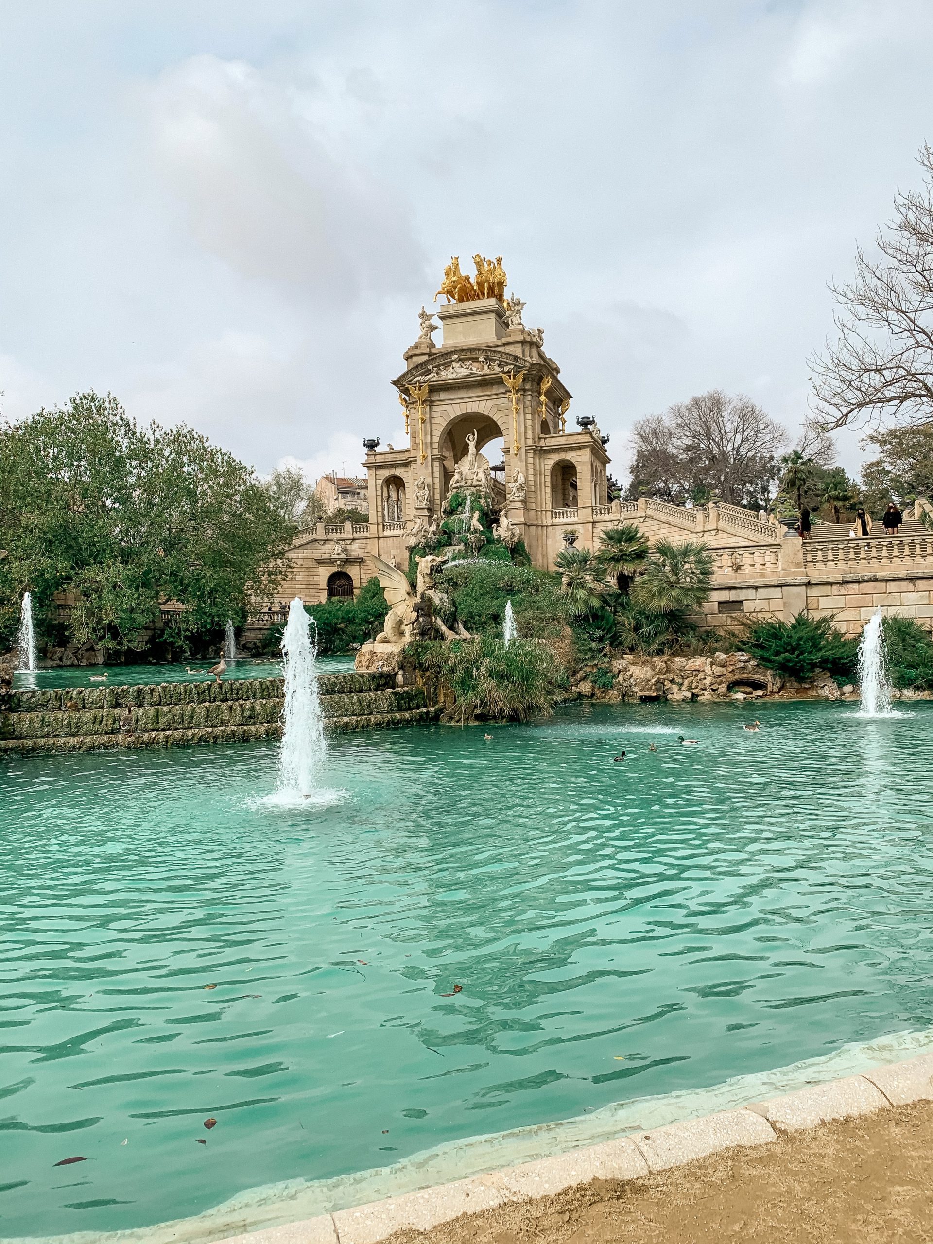 self guided walking tour in Barcelona parc de la ciutadella