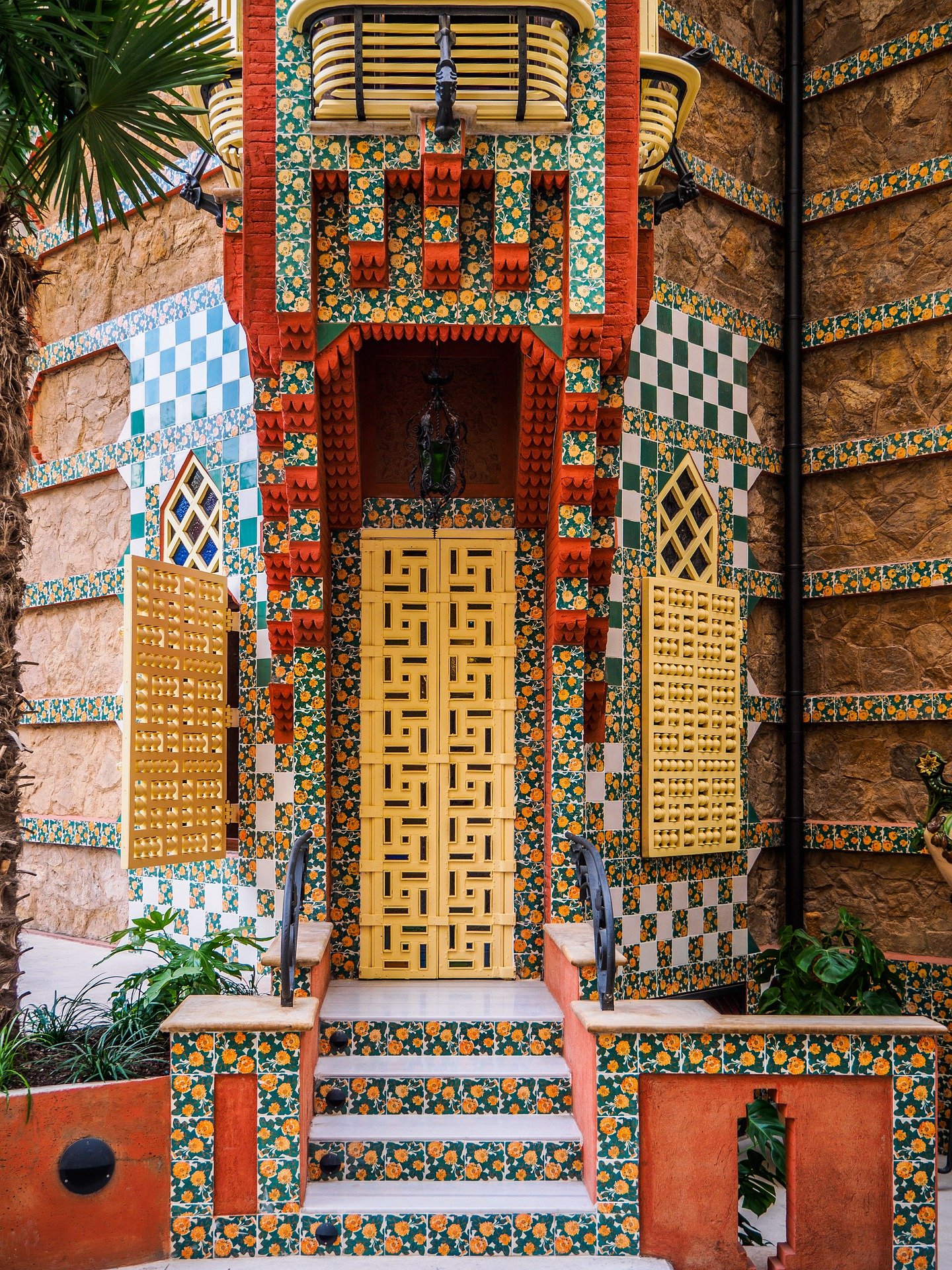 barcelona neighbourhood map Casa vicens