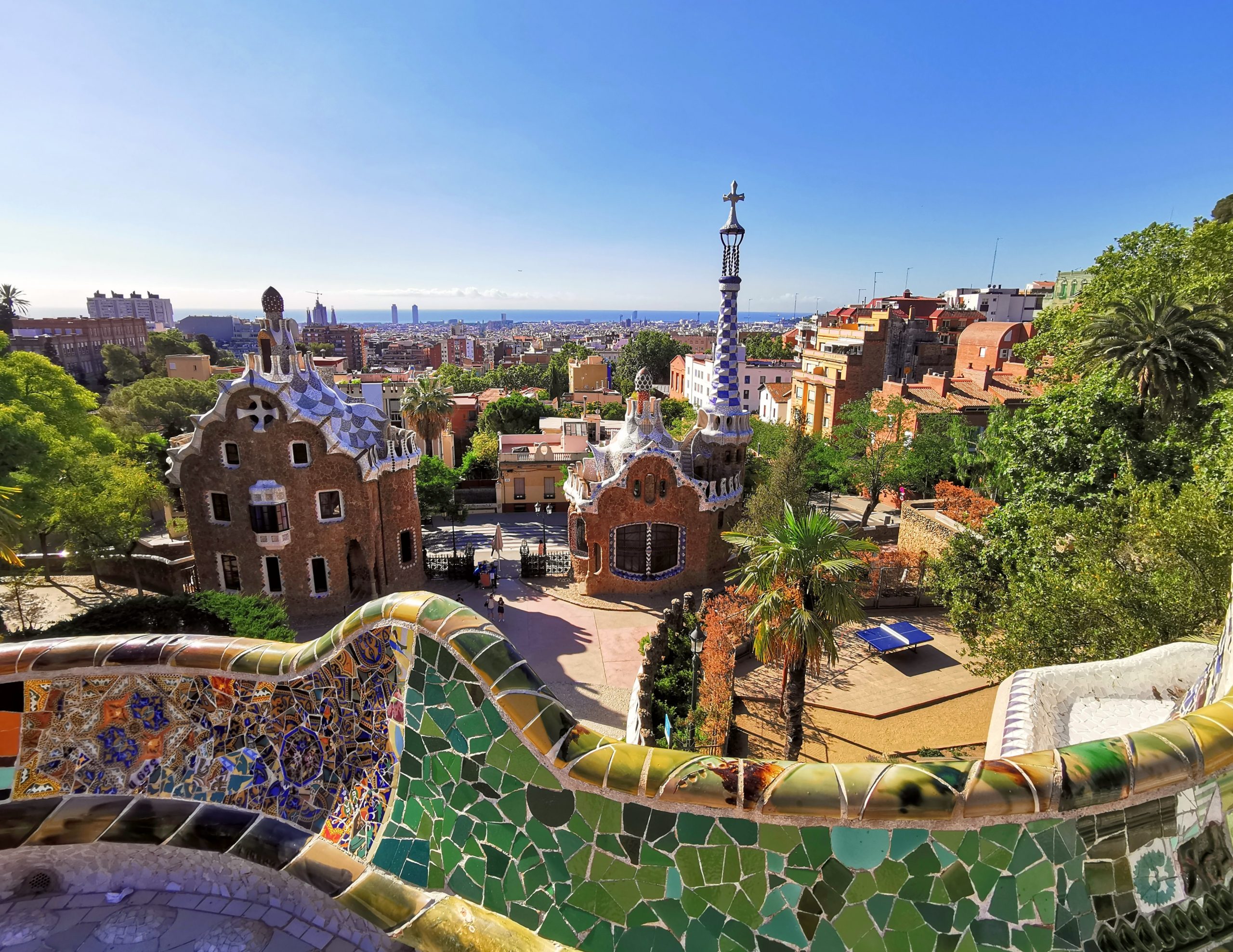 barcelona bucket list park güell el born barcelona self-guided walking tour of barcelona