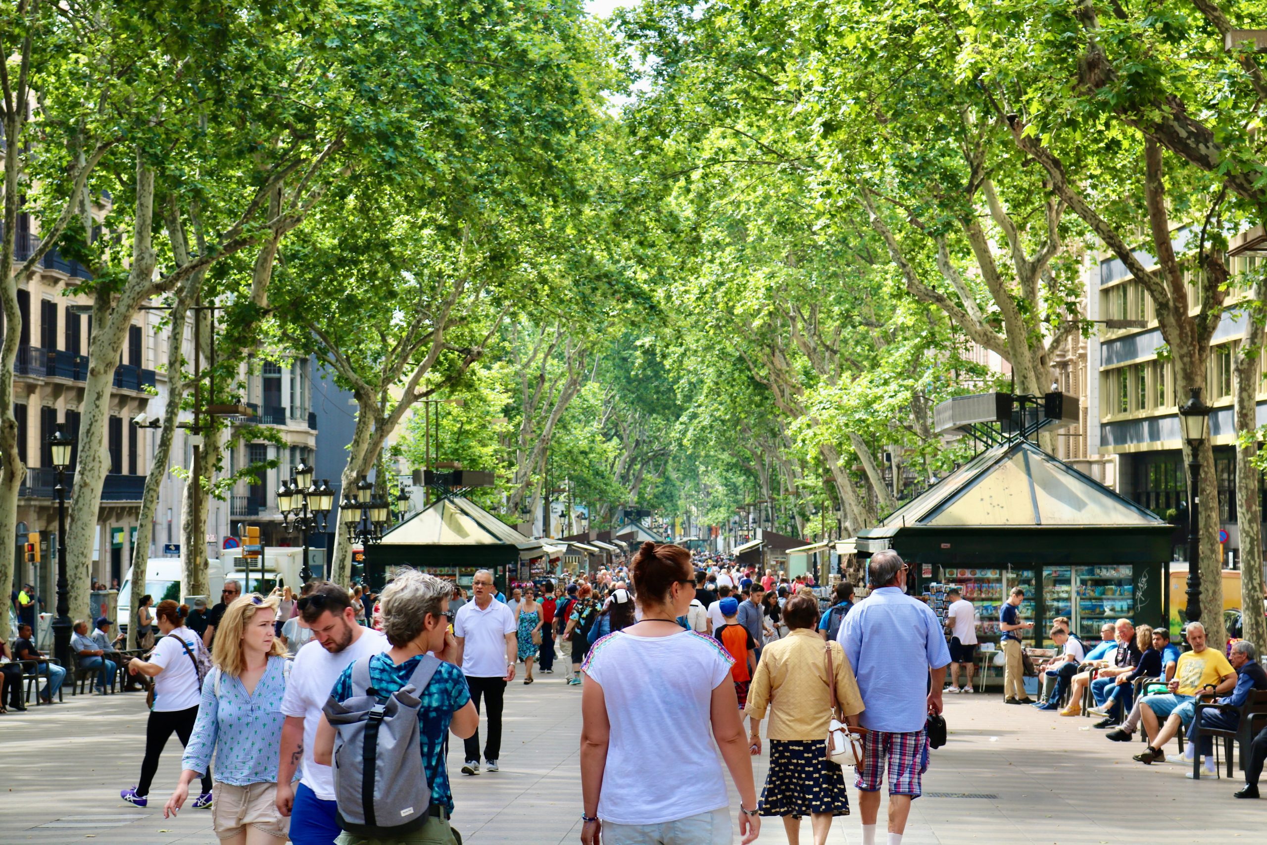 la rambla self-guided walking tour of Barcelona