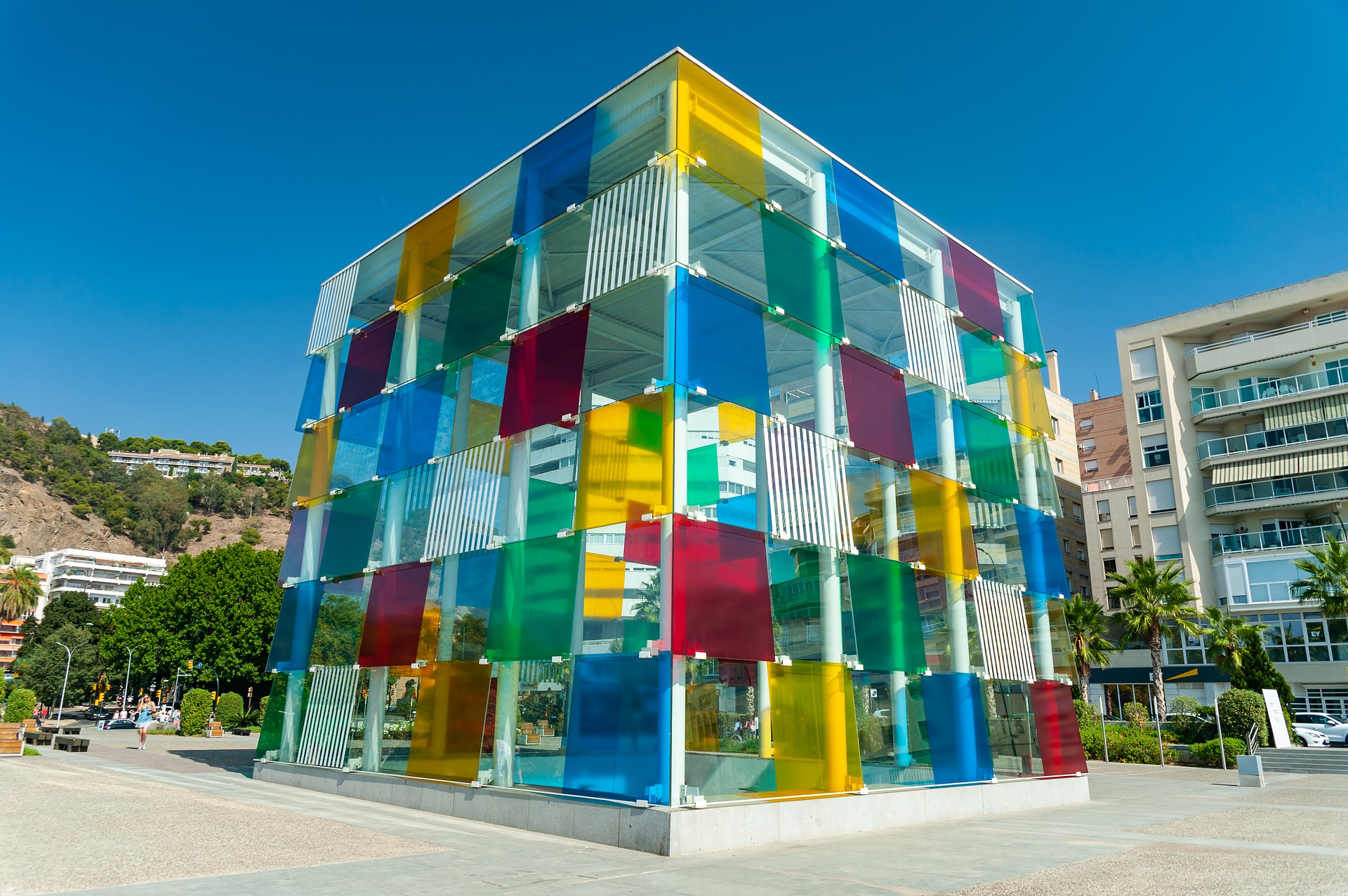 one day in malaga Pompidou 