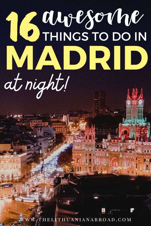 things to do in madrid at night title photo