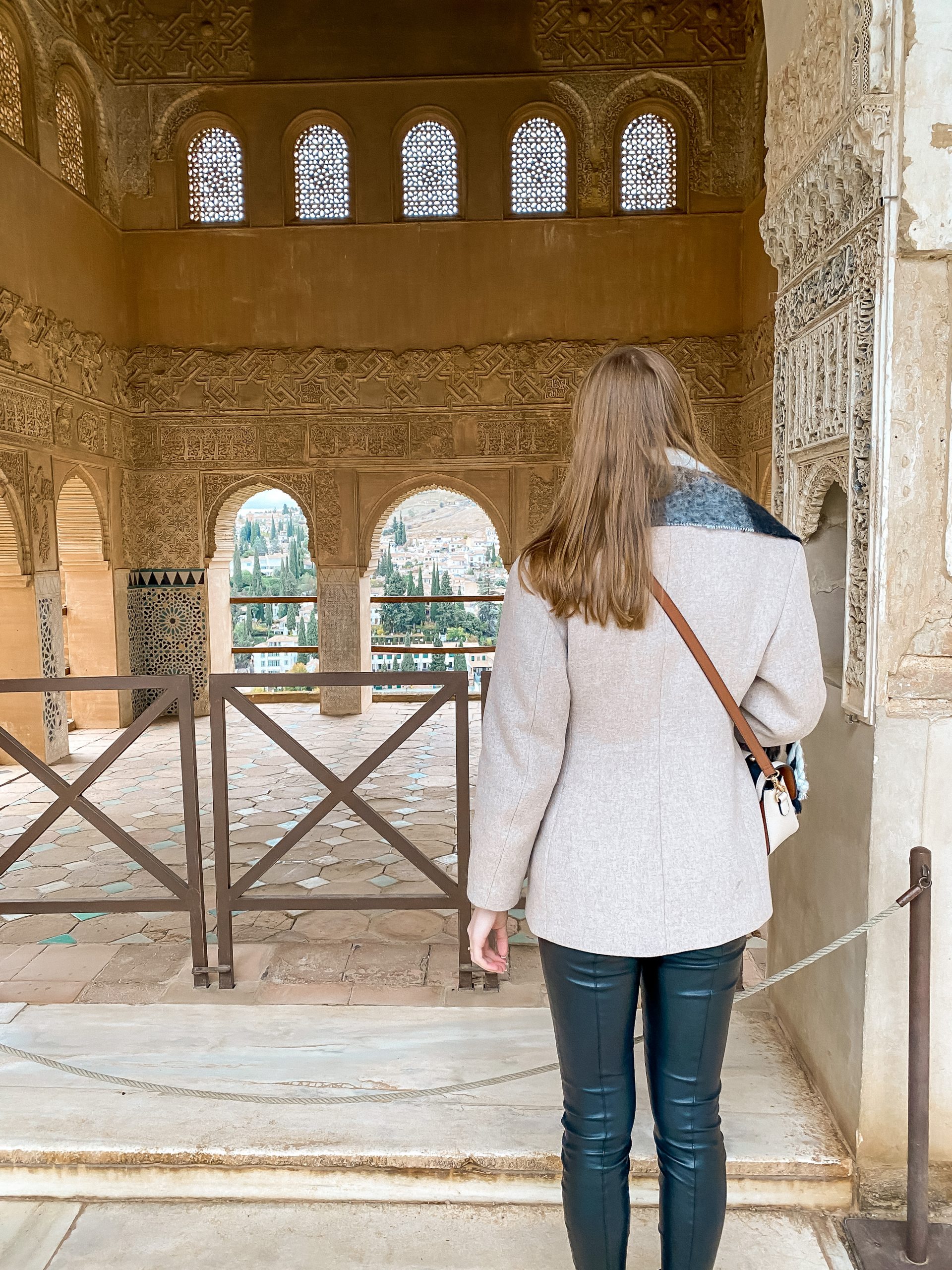 Granada in winter Alhambra photo