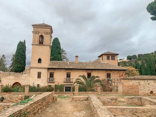 Alhambra gardens medina