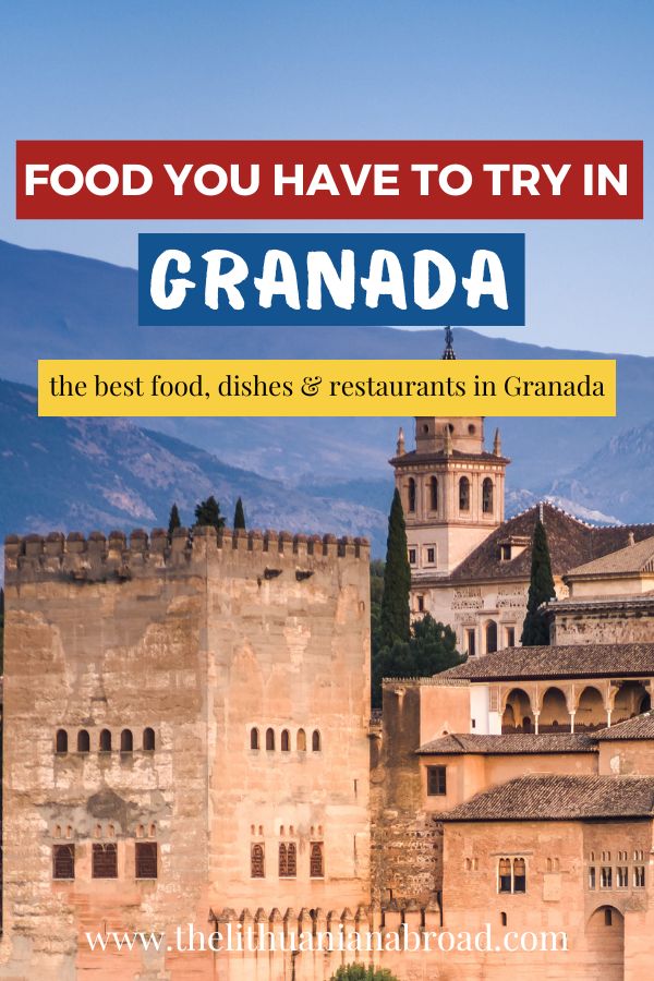 food in granada title photo alhambra