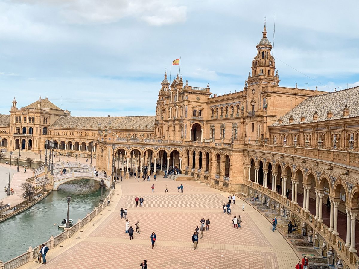 Citytrip Sevilla Plaza España Spain Insta Captions fun facts about spain