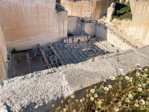 weather menorca in may stone quarry