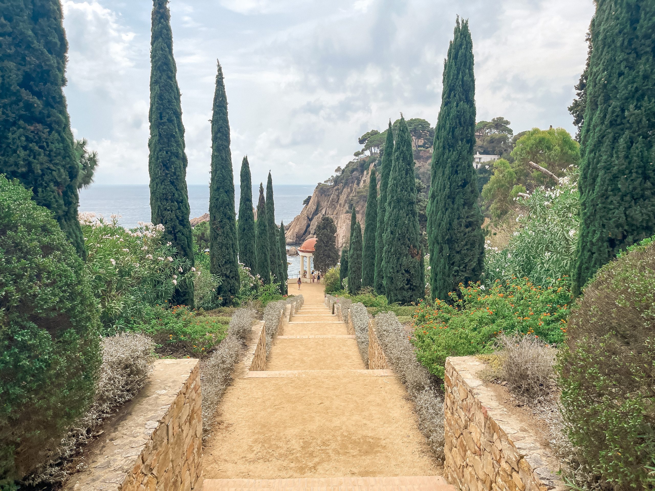 best towns in costa brava blanes botanical garden