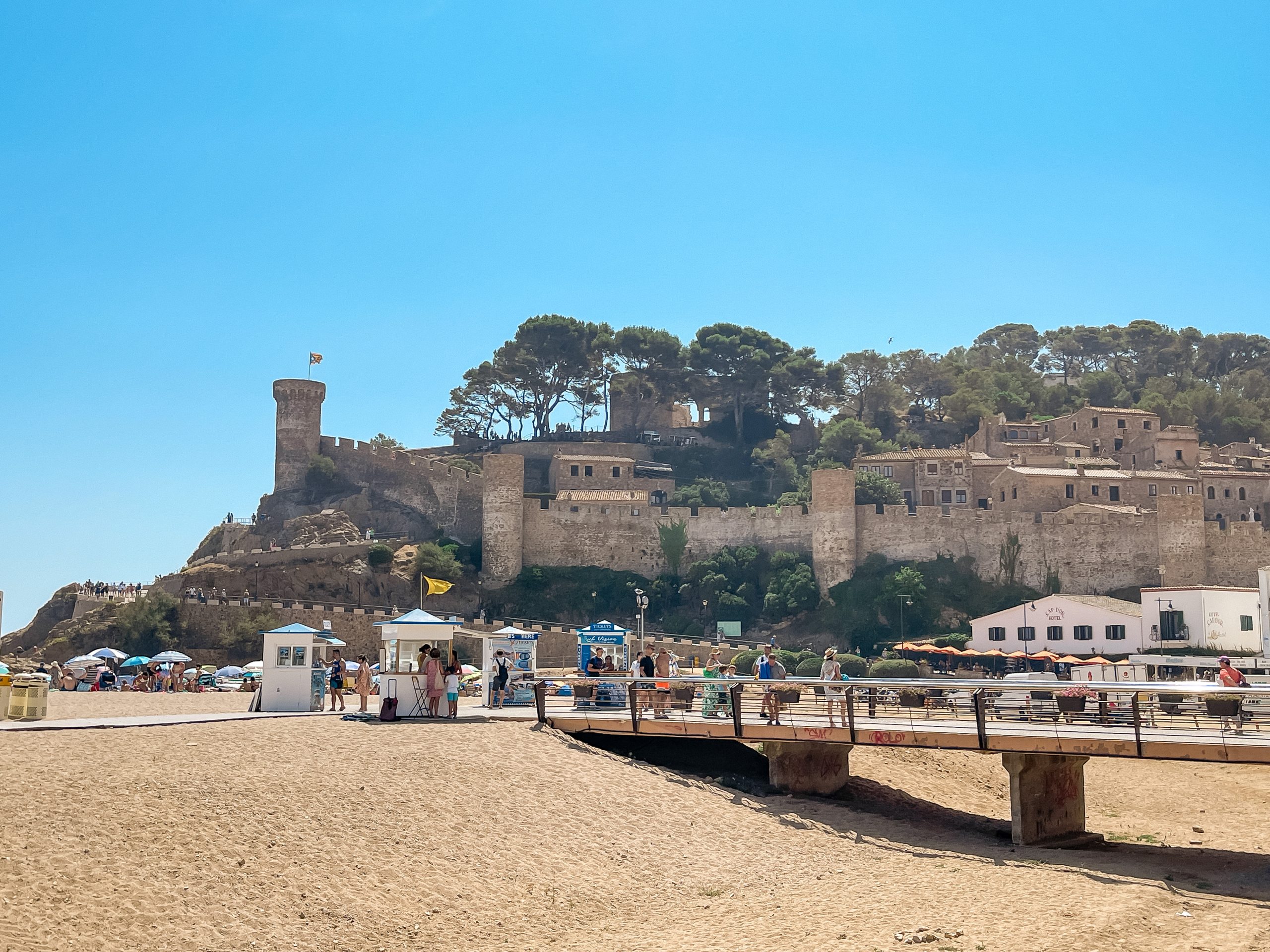 towns in Costa Brava tossa del mar