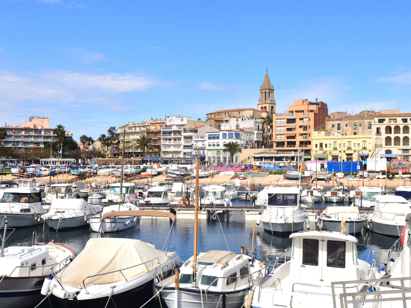 best town in costa brava palamos