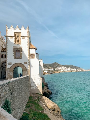 barcelona in winter Sitges 