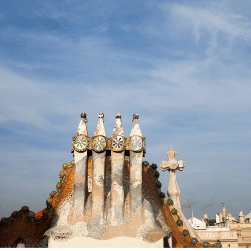 Casa Batlló rooftop